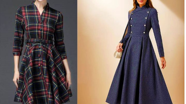 مانتوهای جلو بسته کلوش با کلاه