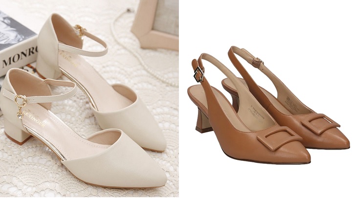 کفش‌های مجلسی کرم و قهوه‌ای: تکمیل‌کننده هر استایل مجلسی
