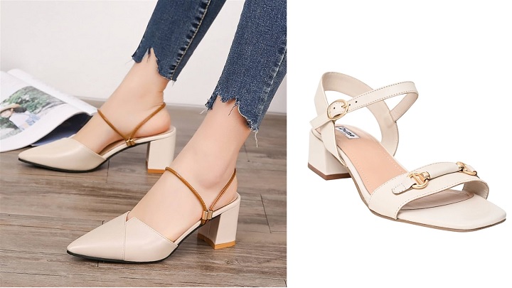 استایلی خاص با کفش‌های هایگلاس کرم و قهوه‌ای