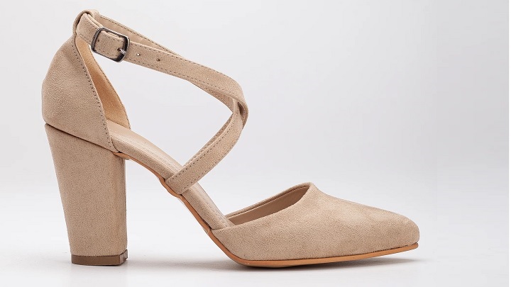 مدل‌های کفش قهوه‌ای و کرم زنانه مجلسی