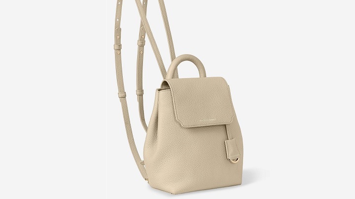  مینی کوله پشتی‌های زنانه کرم رنگ