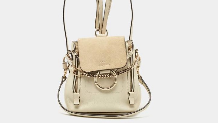  مینی کوله پشتی‌های زنانه کرم رنگ