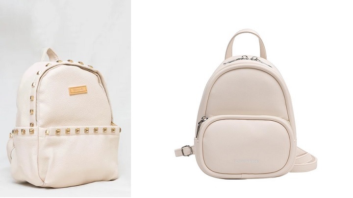  مینی کوله پشتی‌های زنانه کرم رنگ