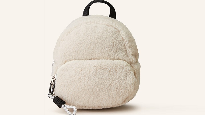  مینی کوله پشتی‌های زنانه کرم رنگ