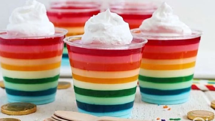 ژله‌هایی که شبیه به یک نقاشی هستند