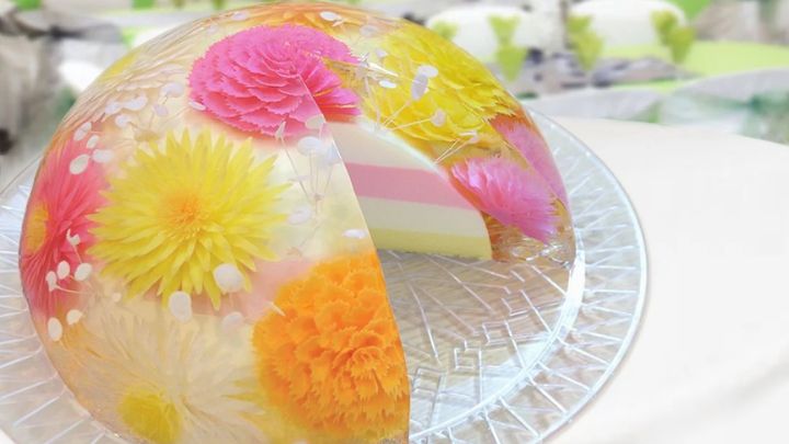 تبدیل ژله به یک شاهکار هنری