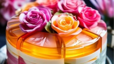 انواع دیزاین ژلههای مجلسی؛ یک اثر هنری روی میز شما