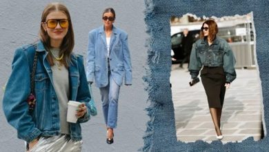 36 استایل پاییزی با کت جین؛ بهترین همراه پاییزی شما