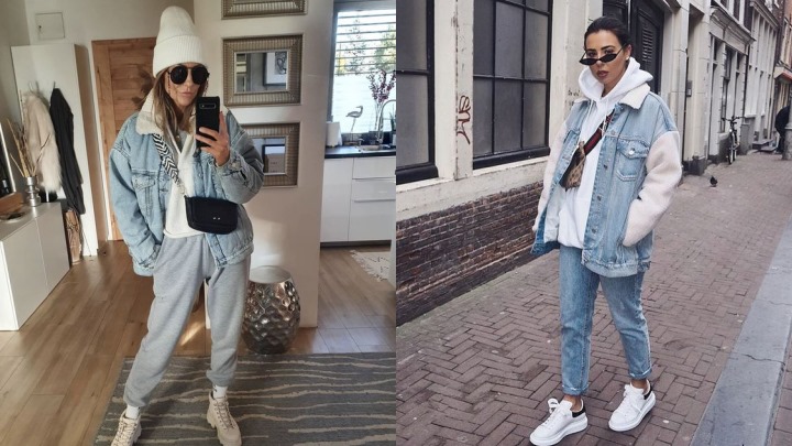 پاییز را با کت جین خاص کنید