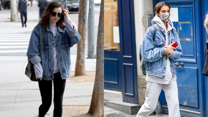 استایل پاییزی با کت جین؛ گرم و دلنشین