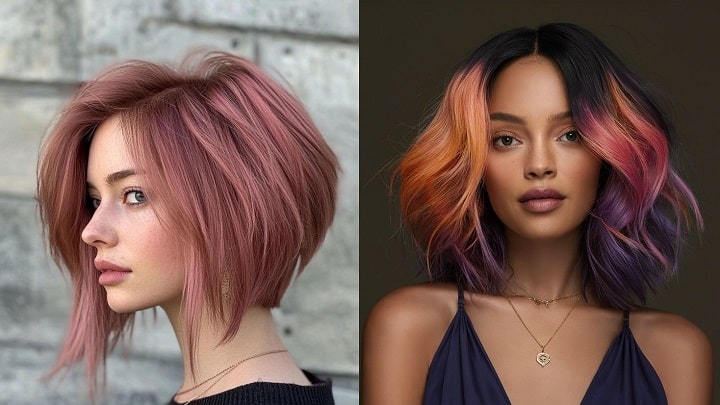 رنگ موهای فانتزی؛ ابزاری برای بیان احساسات و شخصیت