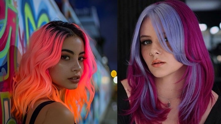 رنگ موهای فانتزی؛ تلفیقی از هنر و مد