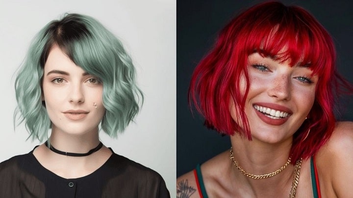 رنگ موهای فانتزی؛ ابزاری برای بیان خلاقیت فردی