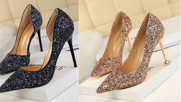 کفشهای مجلسی شایندار پاشنه بلند کفشهای مجلسی شایندار پاشنه بلند