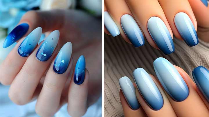 ناخن‌های رنگین‌کمانی؛ با گرادیان بدرخشید