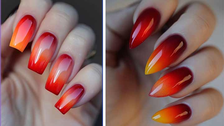 با ناخن‌های گرادیان، همگام با مد روز باشید