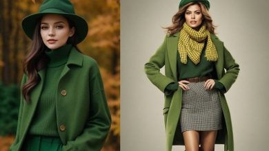 استایلهای پاییزی سبز رنگ زنانه؛ پرطرفدار در دنیای مد