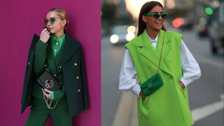 سبز با بافت‌های مختلف: تنوع در استایل‌های پاییزی