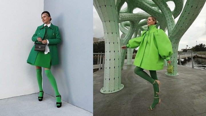 سبز سالوایی: رنگی خاص و متفاوت برای خانم‌های با سلیقه