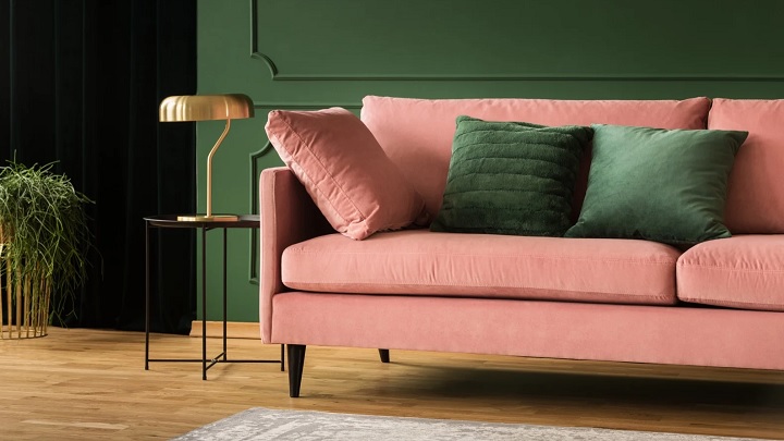 استفاده از رنگ صورتی و سبز در دکوراسیون خانه استفاده از رنگ صورتی و سبز در دکوراسیون خانه