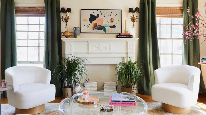 بهترین رنگهای مکمل رنگ سبز در دکوراسیون بهترین رنگهای مکمل رنگ سبز در دکوراسیون