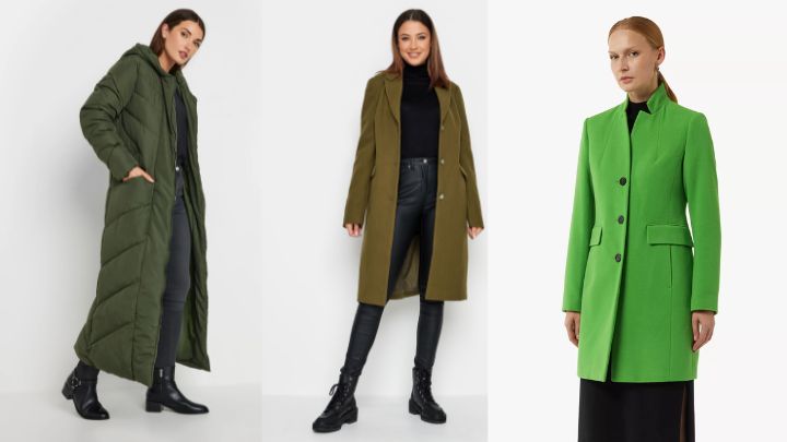 سبز، رنگی شاد برای روزهای ابری: پالتوهای فوتر نرم و گرم