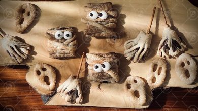 (ویدئو) ایده های هالووینی با خمیر هزارلا؛ ترسناک و جالب