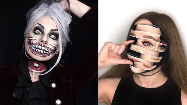 شبح وار و ترسناک: آرایش‌هایی برای وحشت‌زده کردن مهمانی