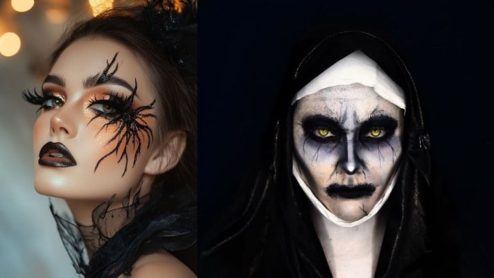 آرایش‌هایی که پوستتان را می‌خزند: هالووین را وحشتناک کنید