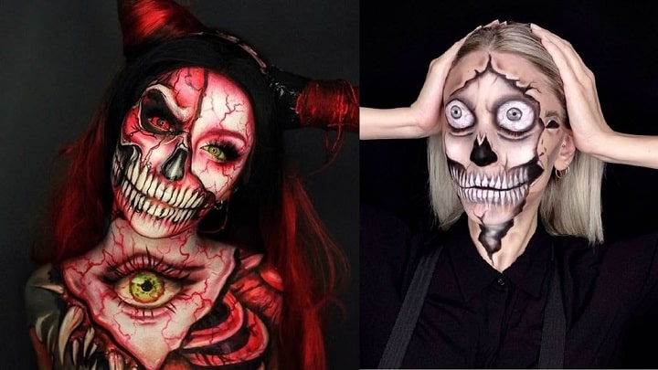 آرایش‌های هالووینی که شما را به یک اثر هنری تبدیل می‌کند