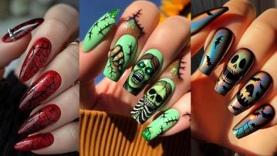 53 طرح ناخن هالووینی 2024؛ ترکیبی از ترس و زیبایی