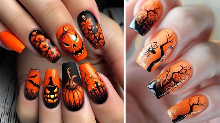 ناخن‌های هالووینی: ایده‌هایی برای یک هالووین متفاوت