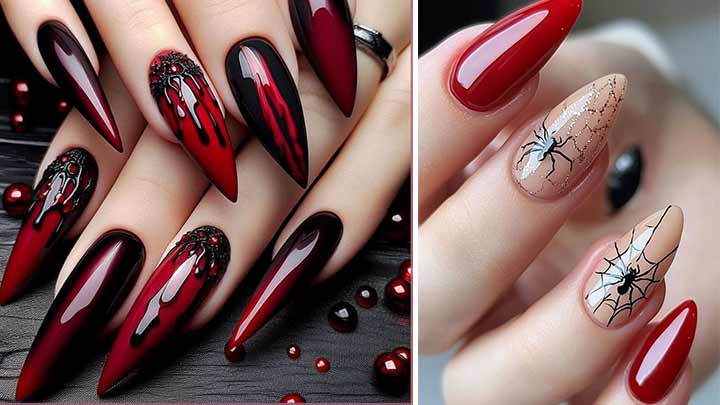 ناخن‌های هالووینی: ترندهای جدید ناخن برای هالووین