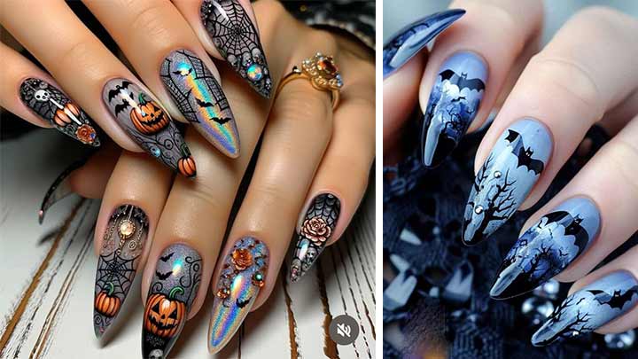 ناخن‌های هالووینی: ترسناک و جذاب