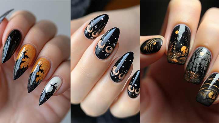 با این طرح‌های ناخن، هالووینی متفاوت را تجربه کنید