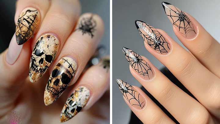 ایده‌های ناخن هالووینی برای مبتدیان