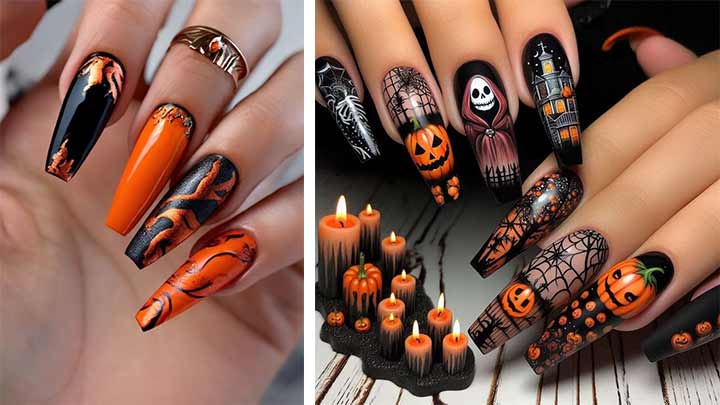 طراحی ناخن‌های هالووین: ایده‌هایی برای یک شب مهیج