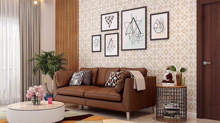 روشنایی مناسب برای دکوراسیون با مبل قهوهای روشنایی مناسب برای دکوراسیون با مبل قهوهای