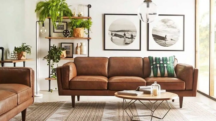 ایجاد یک اتاق خواب آرامشبخش با مبل قهوهای ایجاد یک اتاق خواب آرامشبخش با مبل قهوهای