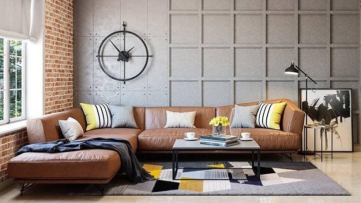 دکوراسیون اتاق نشیمن با مبل قهوهای: فضایی دلنشین برای استراحت دکوراسیون اتاق نشیمن با مبل قهوهای: فضایی دلنشین برای استراحت