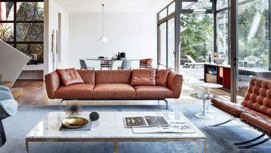 دیزاین و ایده‌های دکوراسیون خانه با مبل قهوه‌ای