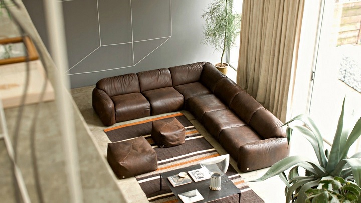 مبل قهوهای مخمل: لوکس و مجلل مبل قهوهای مخمل: لوکس و مجلل