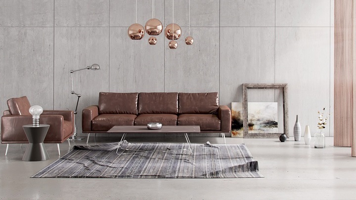 مبل قهوهای چرم: کلاسیک و بادوام مبل قهوهای چرم: کلاسیک و بادوام