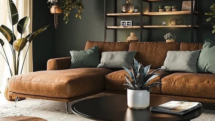 مبل قهوهای در دکوراسیون دفتر کار: فضایی شیک و حرفهای مبل قهوهای در دکوراسیون دفتر کار: فضایی شیک و حرفهای