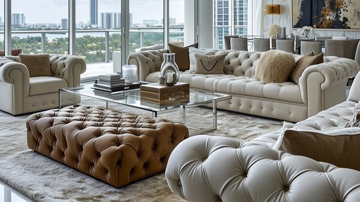 چه رنگ‌هایی با مبل چستر ست می‌شوند؟