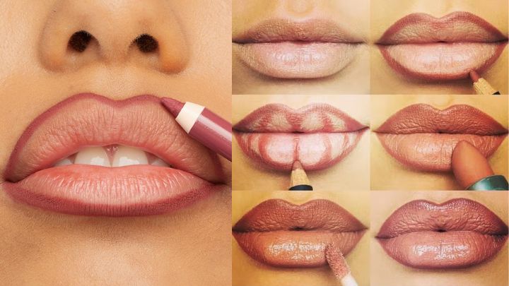 برای برجسته کردن لب اینطوری آرایش کنید