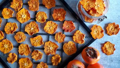 نحوه خشک کردن خرمالو روی بخاری و شوفاژ؛ بدون نیاز به تجهیزات پیچیده