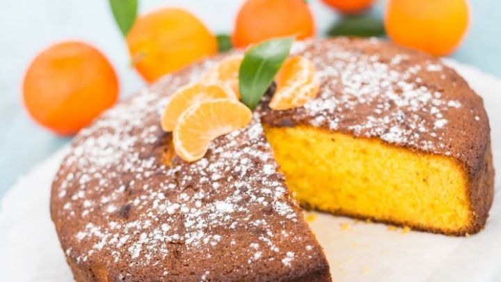 مراحل تهیه کیک نارنگی بدون فر