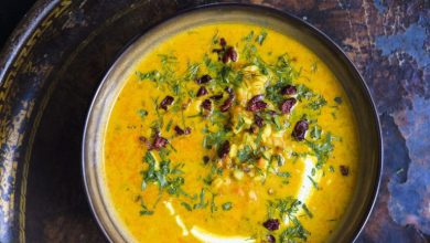 طرز تهیه سوپ زرشک پاییزی؛ خوشرنگ و خوشمزه