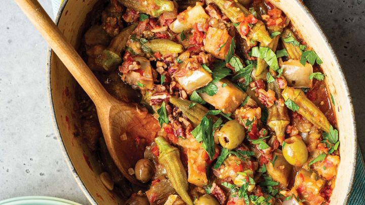 رسپی یک خورش خوشمزه با ریحان و بادمجان رسپی یک خورش خوشمزه با ریحان و بادمجان